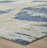 Ancient Boundaries Fortune FOR-1394 Denim/Sand Area Rug Corner Image