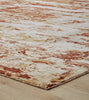 Ancient Boundaries Fortune FOR-1397 Rust/Sand Area Rug Corner Image