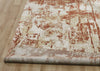 Ancient Boundaries Fortune FOR-1397 Rust/Sand Area Rug Detail Image