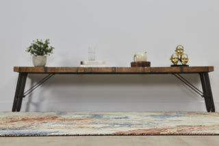 Ancient Boundaries Fortune FOR-1390 Blue/Spice Area Rug Alternative Image