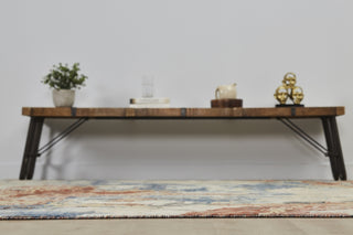 Ancient Boundaries Fortune FOR-1390 Blue/Spice Area Rug Alternative Image