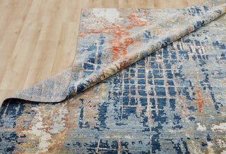Ancient Boundaries Fortune FOR-1391 Denim/Rust Area Rug Alternative Image