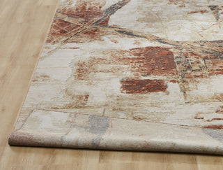 Ancient Boundaries Fortune FOR-1392 Russet/Sand Area Rug Closeup Image