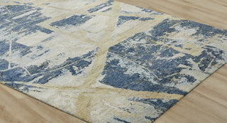 Ancient Boundaries Fortune FOR-1394 Denim/Sand Area Rug Floor Image