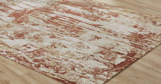 Ancient Boundaries Fortune FOR-1397 Rust/Sand Area Rug Floor Image