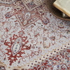Nourison Vintage Home VNH01 Ivory Red Area Rug by Corner Image