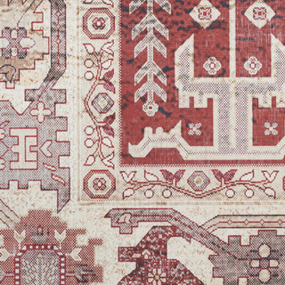 Nourison Vintage Home VNH02 Red Area Rug by Swatch Image