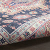 Nourison Vintage Home VNH03 Navy Area Rug by Corner Image