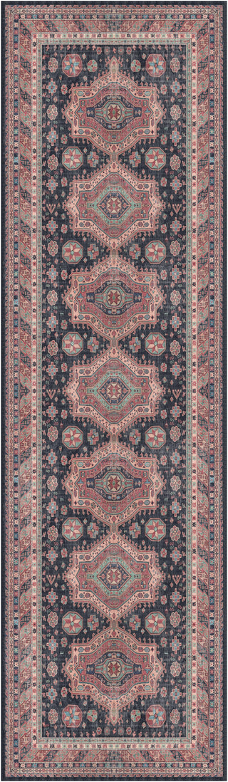 Nourison Vintage Home VNH03 Navy Area Rug by Main Image