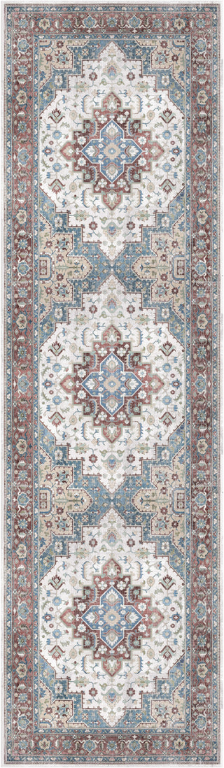 Nourison Vintage Home VNH04 Ivory Red Area Rug by Main Image
