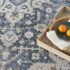 Nourison Vintage Home VNH04 Ivory Blue Area Rug by Corner Image