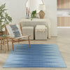 Nourison Vintage Home VNH07 Blue Area Rug by Room Image Feature