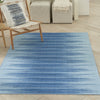 Nourison Vintage Home VNH07 Blue Area Rug by Corner Image