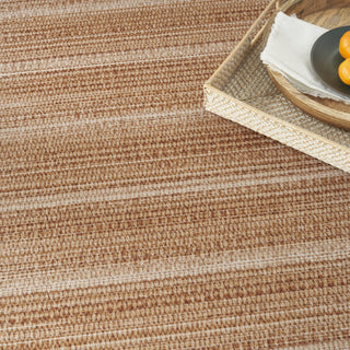 Nourison Vintage Home VNH07 Brown Area Rug by Corner Image