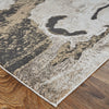 Feizy Vancouver 39FGF Charcoal/Beige Area Rug