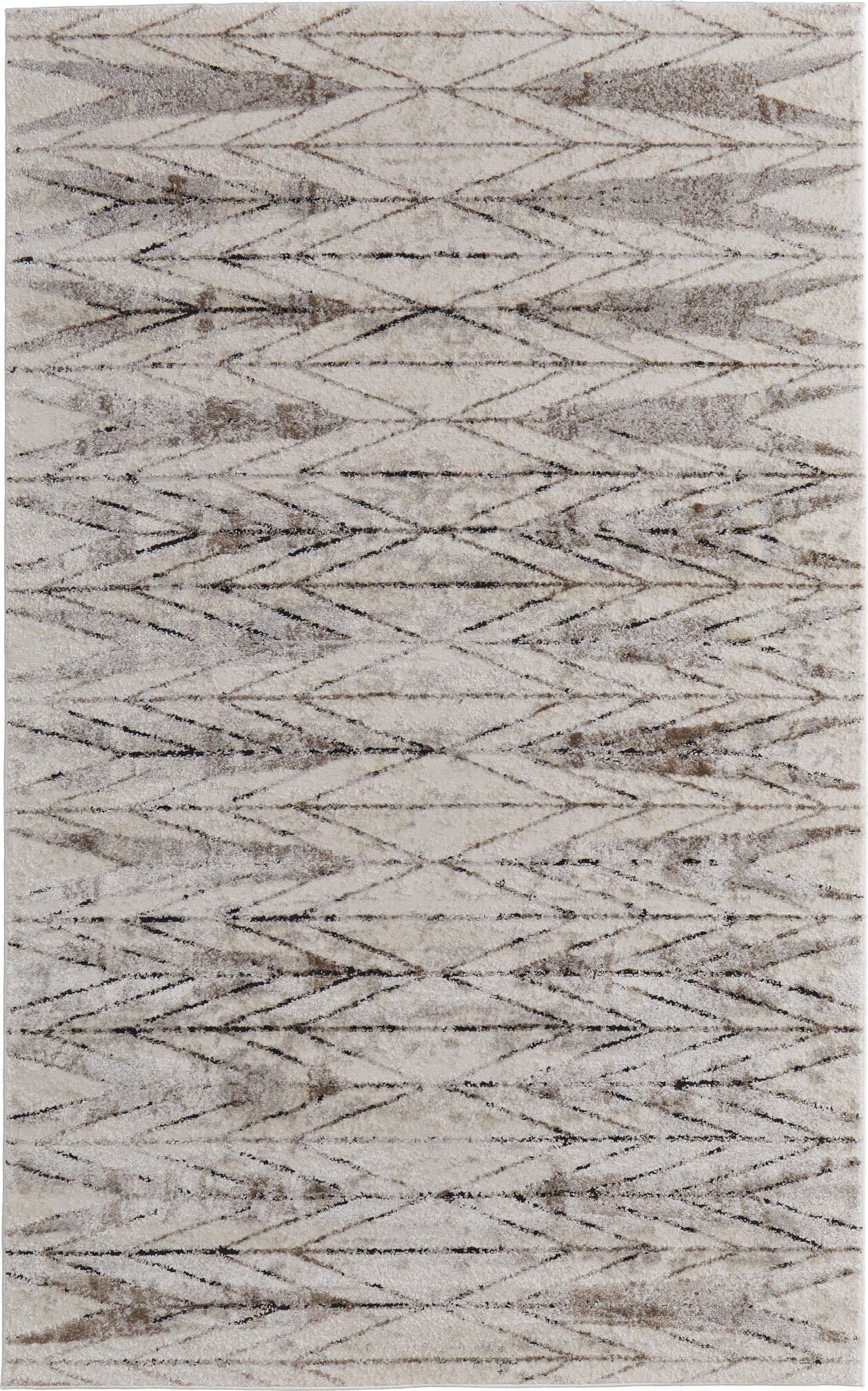 Feizy Vancouver 39NTF Ivory/Tan/Brown Area Rug