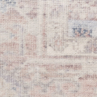 Nourison Vintage Washables VWS07 Light Blue Area Rug Swatch Image