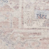 Nourison Vintage Washables VWS07 Light Blue Area Rug Corner Image