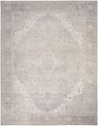 Nourison Vintage Washables VWS07 Light Blue Area Rug main image