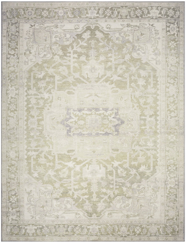 Nourison Vintage Washables VWS08 Green Area Rug main image