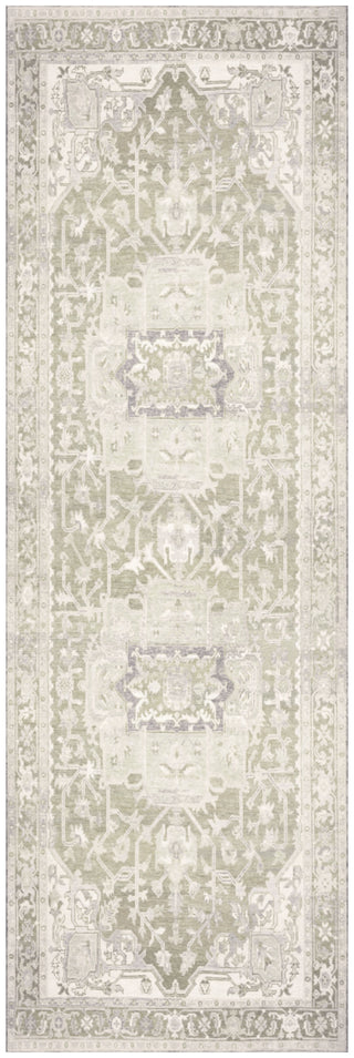 Nourison Vintage Washables VWS08 Green Area Rug Main Image