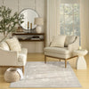 Nourison Vintage Washables VWS09 Grey Area Rug Swatch Image