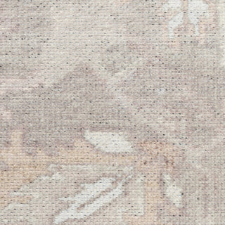 Nourison Vintage Washables VWS09 Grey Area Rug Corner Image