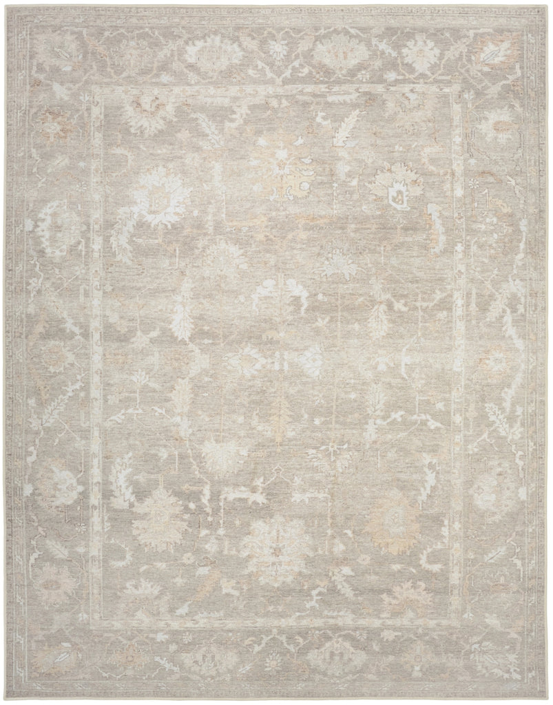 Nourison Vintage Washables VWS09 Grey Area Rug main image