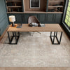 Nourison Vintage Washables VWS09 Grey Area Rug Room Image Feature