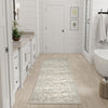 Nourison Vintage Washables VWS09 Grey Area Rug Room Image Feature