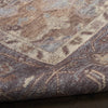 Nourison Vintage Washables VWS13 Ivory Purple Area Rug Detail Image