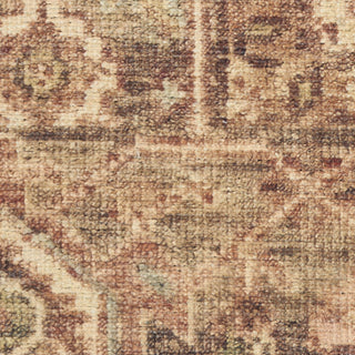 Nourison Vintage Washables VWS14 Gold Area Rug Corner Image