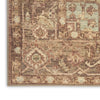 Nourison Vintage Washables VWS14 Gold Area Rug Corner 2