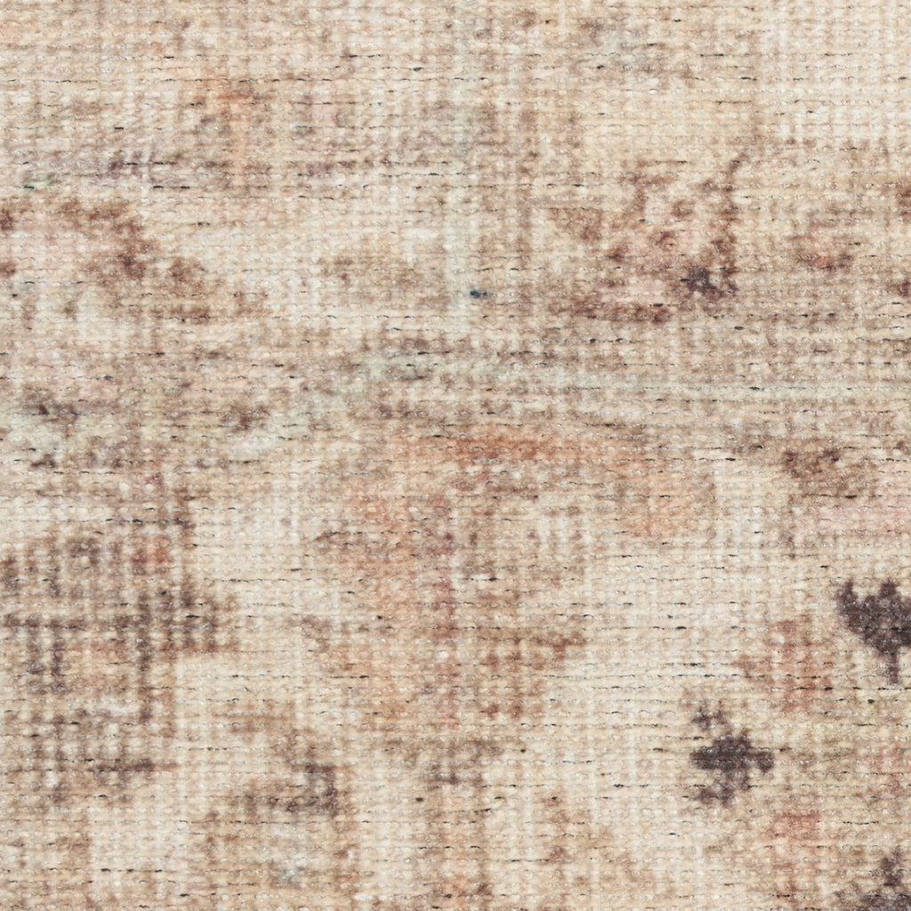 Nourison Vintage Washables VWS17 Beige Area Rug Corner Image