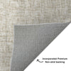Dalyn Voyage VY1 Beige Machine Washable Area Rug Backing Image