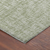Dalyn Voyage VY1 Celery Machine Washable Area Rug Corner Image