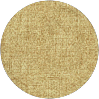 Dalyn Voyage VY1 Gold Machine Washable Area Rug Round Main Image
