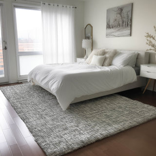 Dalyn Voyage VY1 Gray Machine Washable Area Rug Lifestyle Image Feature