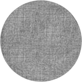 Dalyn Voyage VY1 Gray Machine Washable Area Rug Round Main Image