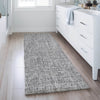 Dalyn Voyage VY1 Gray Machine Washable Area Rug Runner Lifestyle Image Feature