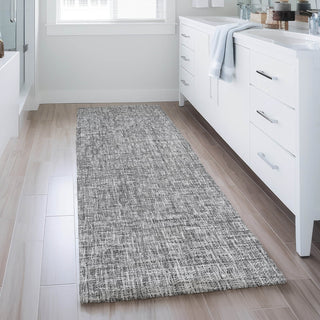Dalyn Voyage VY1 Gray Machine Washable Area Rug Runner Lifestyle Image Feature