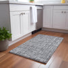 Dalyn Voyage VY1 Gray Machine Washable Area Rug Scatter Lifestyle Image Feature