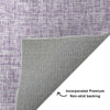 Dalyn Voyage VY1 Lavender Machine Washable Area Rug Backing Image
