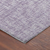 Dalyn Voyage VY1 Lavender Machine Washable Area Rug Corner Image