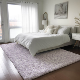 Dalyn Voyage VY1 Lavender Machine Washable Area Rug Lifestyle Image Feature