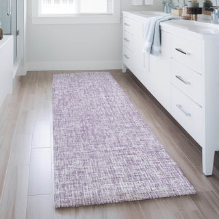 Dalyn Voyage VY1 Lavender Machine Washable Area Rug Runner Lifestyle Image Feature