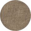 Dalyn Voyage VY1 Mocha Machine Washable Area Rug Round Main Image