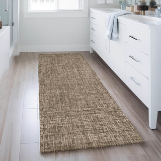 Dalyn Voyage VY1 Mocha Machine Washable Area Rug Runner Lifestyle Image Feature