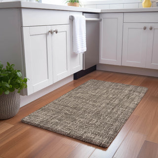 Dalyn Voyage VY1 Mocha Machine Washable Area Rug Scatter Lifestyle Image Feature