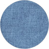 Dalyn Voyage VY1 Navy Machine Washable Area Rug Round Main Image